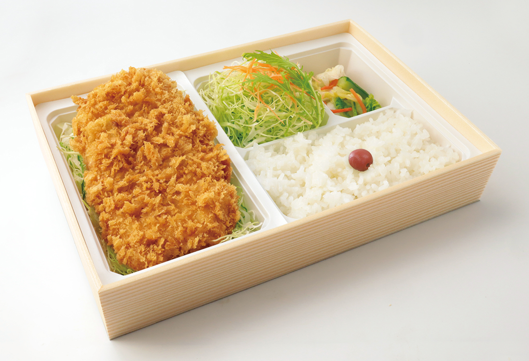 写真：熟成ヒレかつ弁当